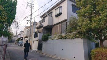 吹田市原町 RCボックスガレージ付木造2階建て 解体工事