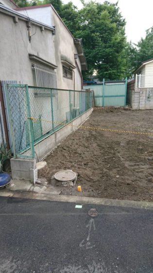 西成区天下茶屋東2丁目 木造2階建て集合住宅 解体工事